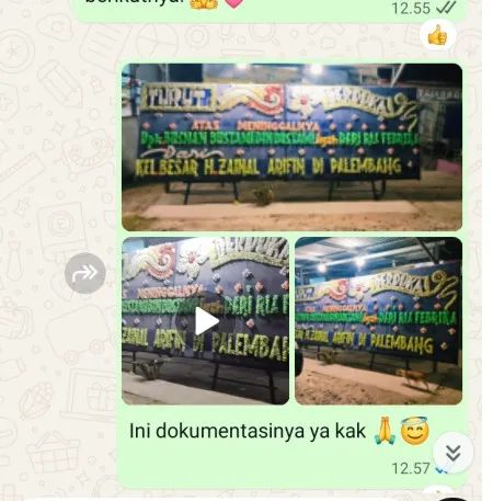 Pengiriman Papan Bunga Duka Nadi Bulukerto