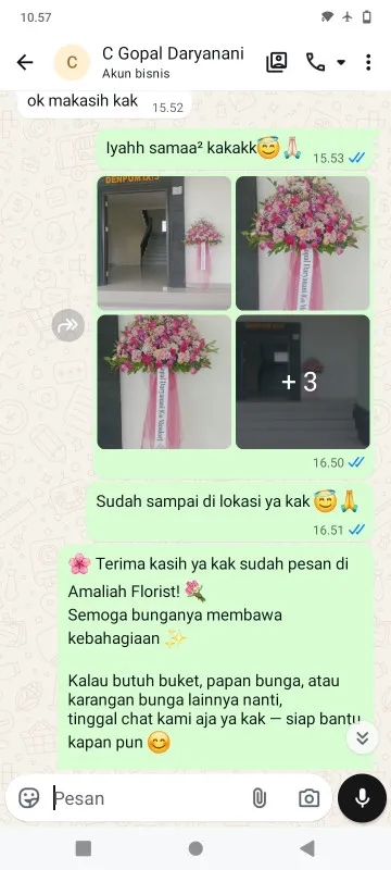 Pengiriman Karangan Bunga Nadi Bulukerto