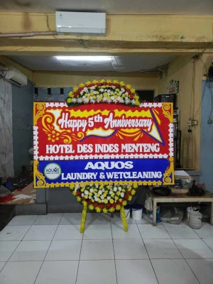 Papan Bunga di Nadi Bulukerto